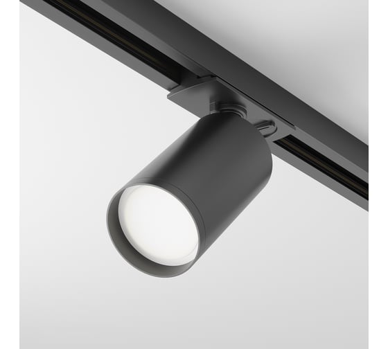 Трековый светильник MAYTONI focus s 1xgu10x10w черный алюминий TR020-1-GU10-B