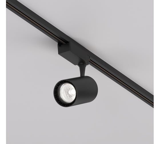 Трековый светильник MAYTONI vuoro 6w led черный алюминий TR003-1-6W3K-S-B 1
