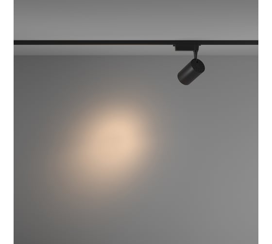 Трековый светильник MAYTONI vuoro 15w led черный алюминий TR003-1-15W3K-S-B
