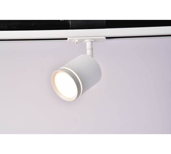 Трековый светильник MAYTONI orlo 5w led белый металл, алюминий, пластик TR085-1-5W3K-W