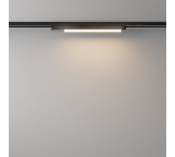 Трековый светильник MAYTONI basis 12w led черный алюминий TR000-1-12W3K-B