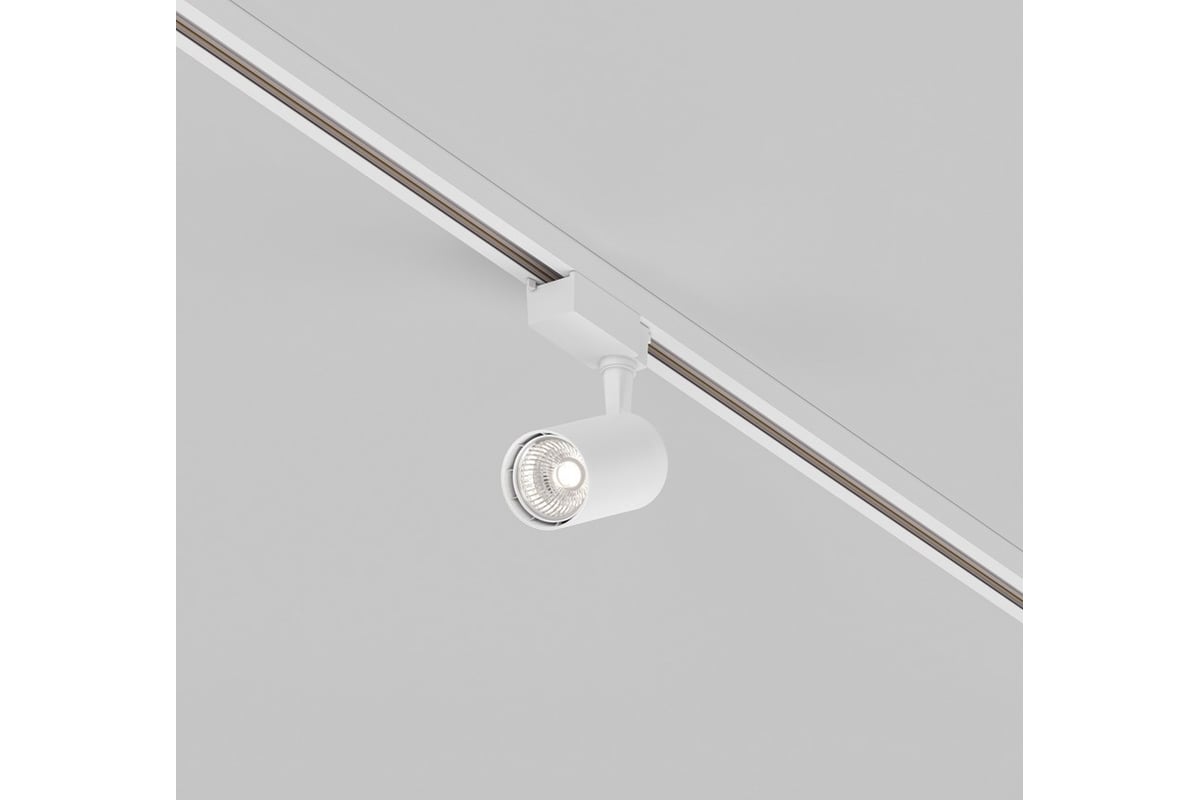 Трековый светильник MAYTONI vuoro 6w led белый алюминий TR003-1-6W4K-S ...
