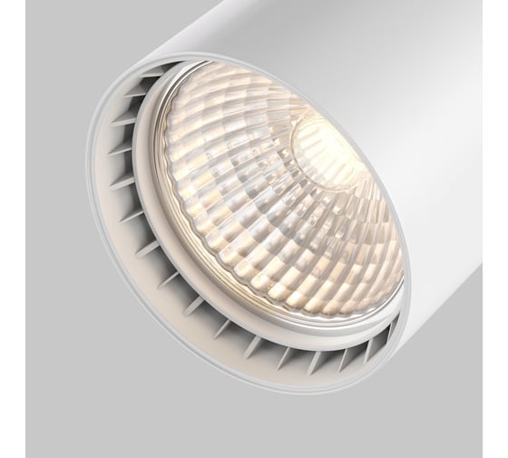 Трековый светильник MAYTONI vuoro 10w led белый алюминий TR003-1-10W3K-S-W