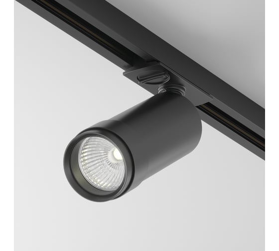 Трековый светильник MAYTONI focus zoom 12w led черный алюминий TR021-1-12B3K-Z-B