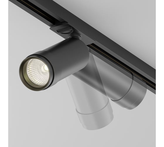 Трековый светильник MAYTONI focus zoom 12w led черный алюминий TR021-1-12B3K-Z-B
