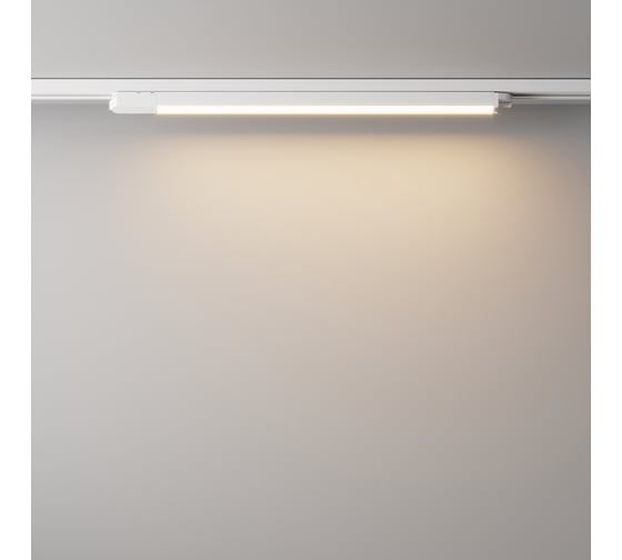 Трековый светильник MAYTONI basis 24w led белый алюминий TR000-1-24W3K-W