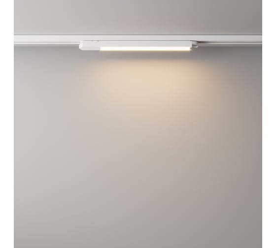 Трековый светильник MAYTONI basis 12w led белый алюминий TR000-1-12W3K-W
