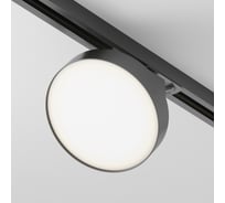 Трековый светильник MAYTONI zon 12w led черный металл, алюминий, пластик TR043-1-12W3K-B