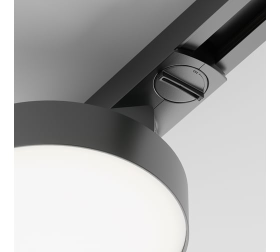 Трековый светильник MAYTONI zon 12w led черный металл, алюминий, пластик TR043-1-12W3K-B