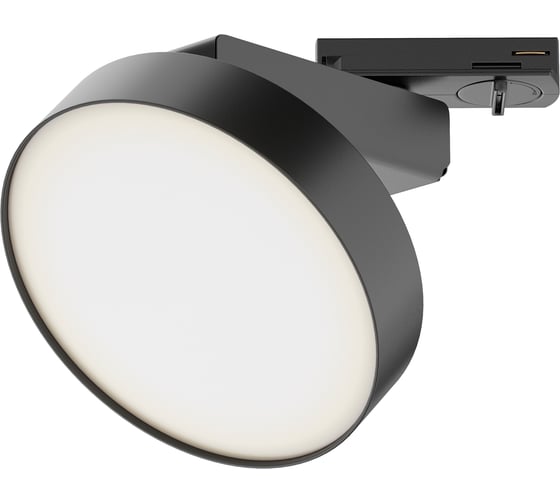 Трековый светильник MAYTONI zon 12w led черный металл, алюминий, пластик TR043-1-12W4K-B
