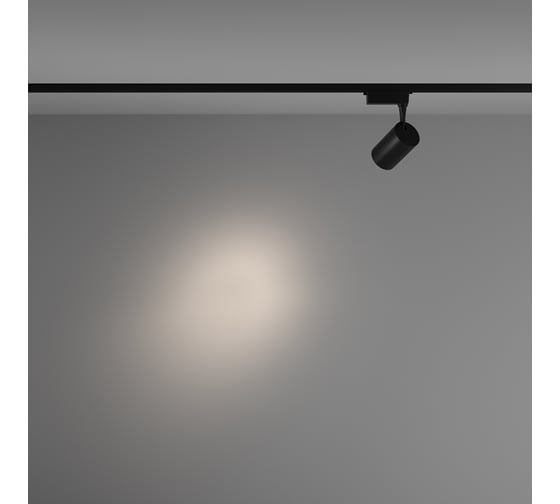 Трековый светильник MAYTONI vuoro 10w led черный алюминий TR003-1-10W4K-S-B
