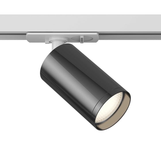 Трековый светильник MAYTONI focus s 1xgu10x10w белый и графит алюминий TR020-1-U-GU10-WGF