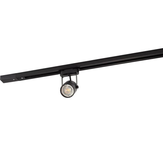 Трековый светильник DENKIRS DK6005-BK IP20, 50 Вт, GU10, черный, алюминий 542466