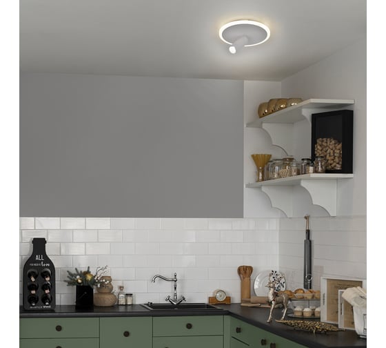 Настенно-потолочный свет ESCADA 20046SMA/01 LED 20W 4000K белый 20046SMA/01LED WH
