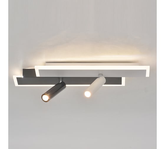 Настенно-потолочный свет ESCADA 20047SMA/01 LED 21W 4000K белый/черный 20047SMA/01LED WH/BK