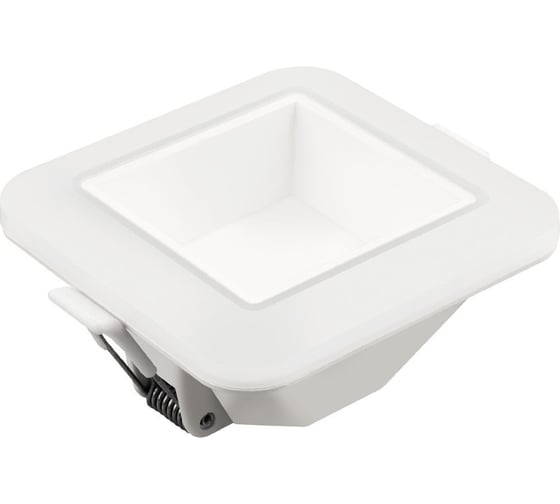 Светодиодный встраиваемый светильник General Lighting Systems квадрат 3 режима 9W 96*96 415008 1