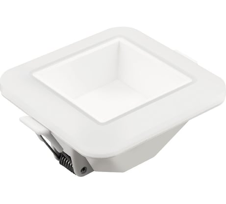 Светодиодный встраиваемый светильник General Lighting Systems квадрат 3 режима 415006