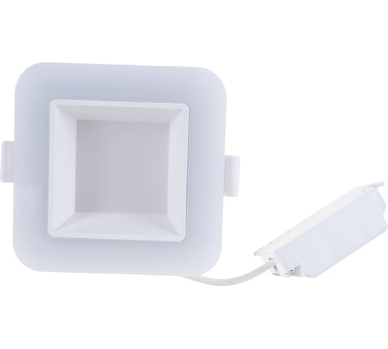 Светодиодный встраиваемый светильник General Lighting Systems квадрат 3 режима 415006