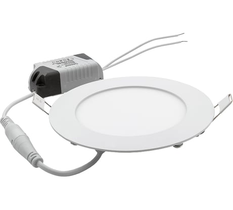 Светодиодный встраиваемый светильник General Lighting Systems круг 8W 396лм D120 2 шт.уп. 412167