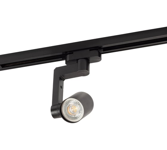 Трековый светильник DENKIRS DK6006-BK IP 20, 50 Вт, GU10, черный, алюминий 542468