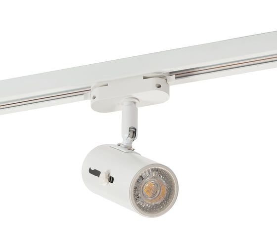 Трековый светильник DENKIRS DK6007-WH IP 20, 50 Вт, GU10, белый, алюминий 542469 1