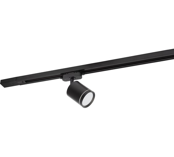 Трековый светильник DENKIRS DK6401-BK IP 20, 5 Вт, LED 3000, черный, алюминий 566889