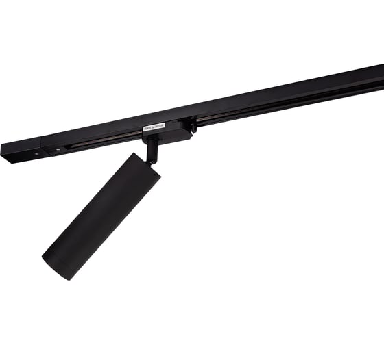 Трековый светильник DENKIRS DK6203-BK IP 20, 50 Вт, GU10, черный, алюминий 542393