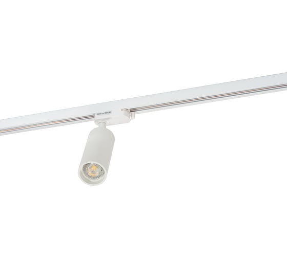 Трековый светильник DENKIRS DK6202-WH IP 20, 50 Вт, GU10, белый, алюминий 542390