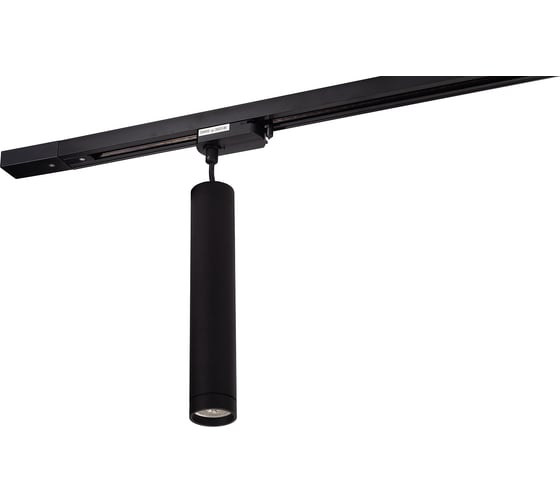 Трековый светильник DENKIRS DK6210-BK IP 20, 50 Вт, GU10, черный, алюминий 542396 1