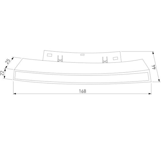 Трековый светильник для радиусного шинопровода Elektrostandard 8w, 4200k, planar, черный, ø800мм 85179/01 slim magnetic  a066505