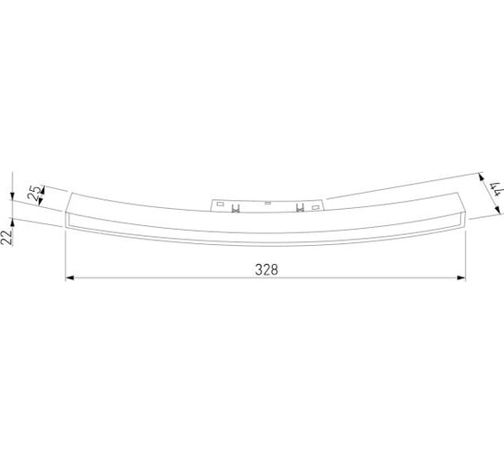 Трековый светильник для радиусного шинопровода Elektrostandard 16w, 4200k, planar, черный, ø800мм 85180/01 slim magnetic  a066508