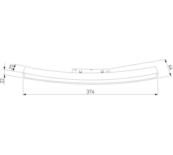 Трековый светильник для радиусного шинопровода Elektrostandard 16w, 4200k, planar, черный, ø1200мм 85182/01 slim magnetic  a066510