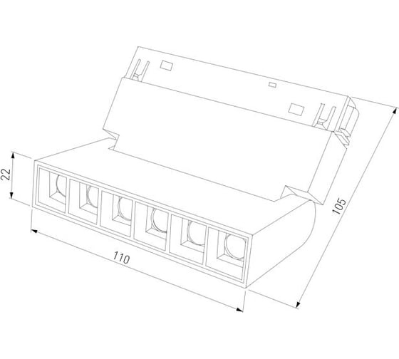 Умный трековый светильник Elektrostandard 6w, 2700-6500,k dim hl01, черный 85194/01 slim magnetic a066586