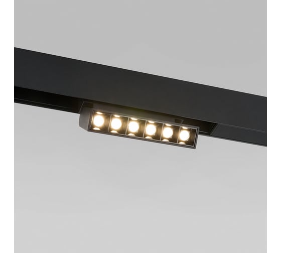 Умный трековый светильник Elektrostandard 6w, 2700-6500,k dim hl01, черный 85194/01 slim magnetic a066586