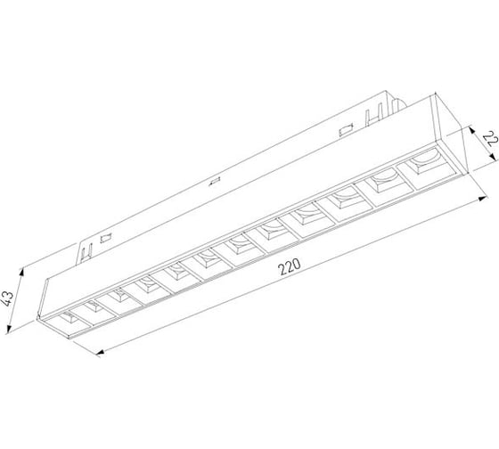 Умный трековый светильник Elektrostandard 12w, 2700-6500k, dim sl02, черный 85192/01 slim magnetic a066584