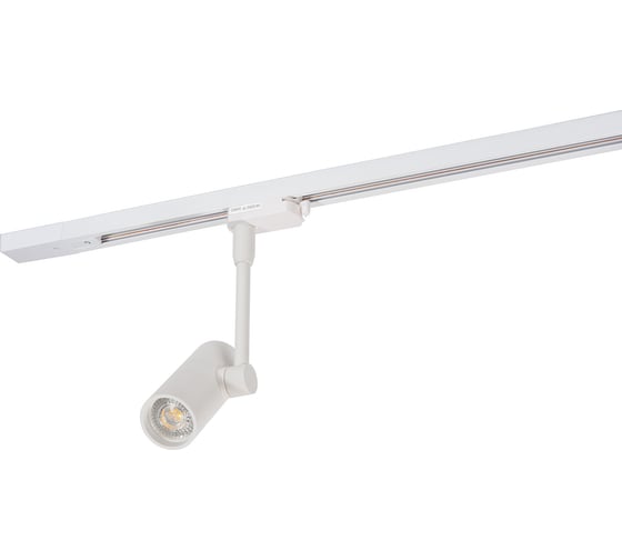 Трековый светильник DENKIRS DK6205-WH IP 20, 50 Вт, GU10, белый, алюминий 542395
