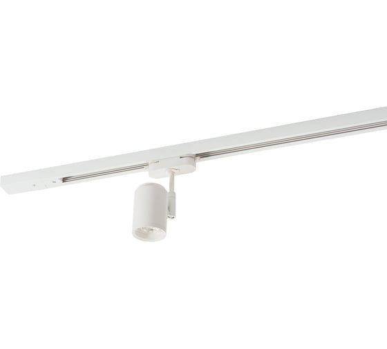 Трековый светильник DENKIRS DK6001-WH IP 20, 50 Вт, GU10, белый, алюминий 542457