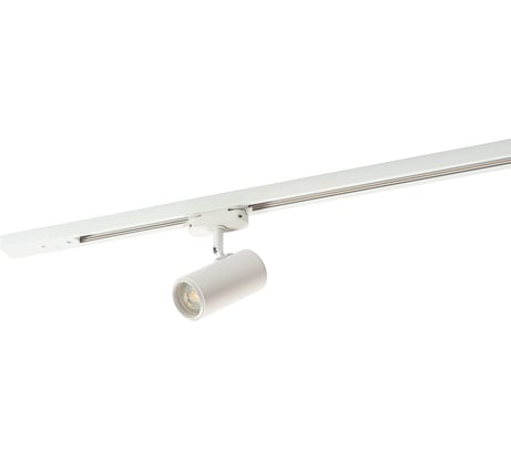 Трековый светильник DENKIRS DK6002-WH IP 20, 50 Вт, GU10, белый, алюминий 542459