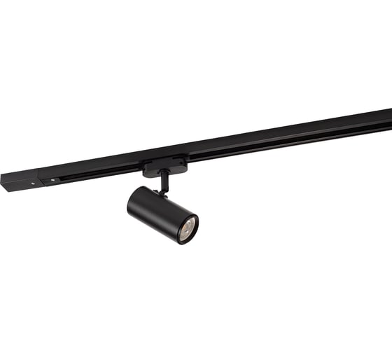 Трековый светильник DENKIRS DK6002-BK IP 20, 50 Вт, GU10, черный, алюминий 542460 1