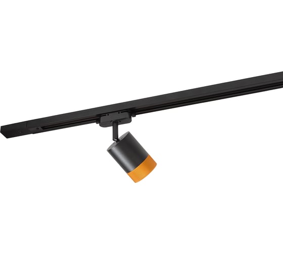 Трековый светильник DENKIRS DK6405-BG IP 20, 7 Вт, LED 3000, черный, алюминий 566883 1