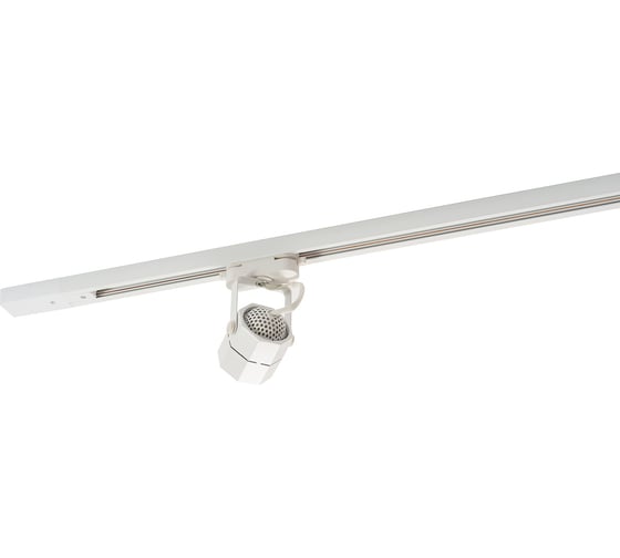 Трековый светильник DENKIRS DK6004-WH IP 20, 50 Вт, GU10, белый, алюминий 542463