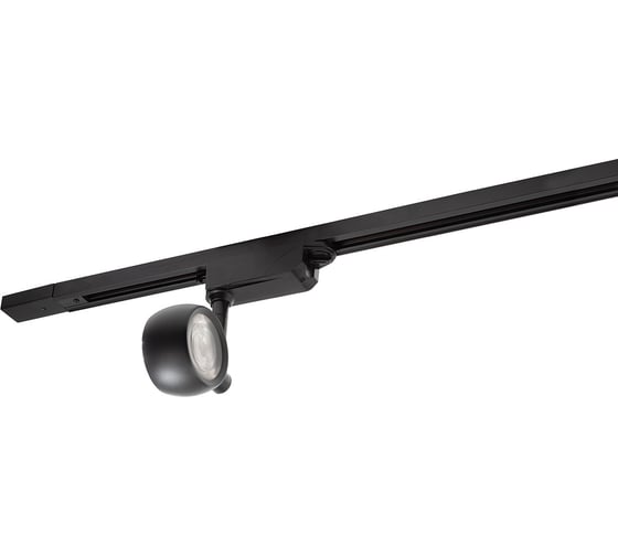 Трековый светильник DENKIRS DK6404-BK IP 20, 11 Вт, LED 3000, черный, алюминий 566888