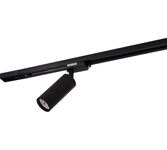 Трековый светильник DENKIRS DK6202-BK IP 20, 50 Вт, GU10, черный, алюминий 542391