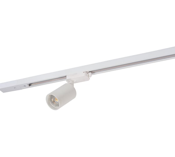 Трековый светильник DENKIRS DK6201-WH IP 20, 50 Вт, GU10, белый, алюминий 542388