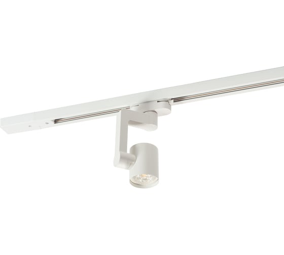Трековый светильник DENKIRS DK6006-WH IP 20, 50 Вт, GU10, белый, алюминий 542467