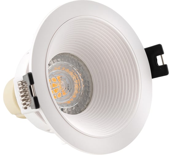 Встраиваемый светильник DENKIRS DK3027-WH IP 20, 10 Вт, GU5.3, LED, белый, пластик 577310