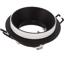 Встраиваемый светильник DENKIRS DK2400-BK IP 20, 50 Вт, GU10, черный, алюминий 545337