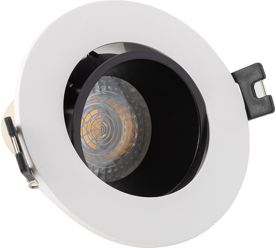 Встраиваемый светильник DENKIRS DK3020-WB IP 20, 10 Вт, GU5.3, LED, белый, пластик 577307