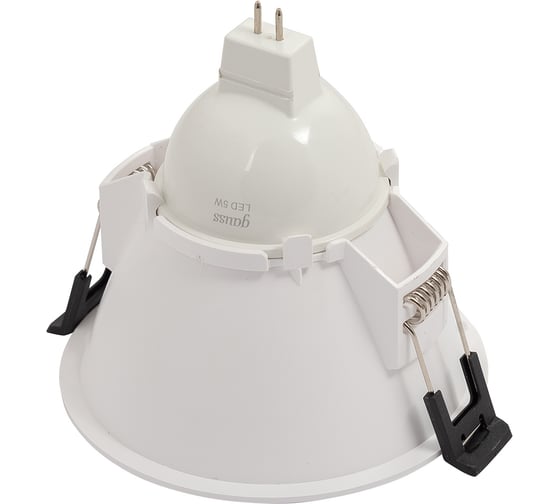 Встраиваемый светильник DENKIRS DK3026-WH IP 20, 10 Вт, GU5.3, LED, белый, пластик 538896