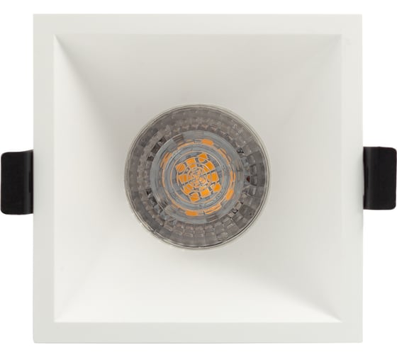Встраиваемый светильник DENKIRS DK3025-WH IP 20, 10 Вт, GU5.3, LED, белый, пластик 538895